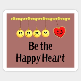 Valentine's Day - Be the Happy Heart Sticker